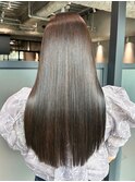 透明感カラーくすみベージュオリーブカラー秋色_ba531691