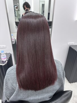 シンパ(sympa) 髪質改善縮毛矯正×ボルドー7Lv