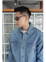 アイダブリューティー ヘア デザイン(IWT hair design)&nbsp;ビジネスマンローフェードベリーショート【大名/メンズカット】