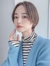 【前林限定】［透明感が欲しい方］小顔カット＋透明感ケアカラー＋TR ￥10900