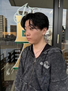 ザスーツブラザーズ(THE SUITS BROTHERS) MEN'SHAIRウルフカルマパーマメンズショートイージーパーマ