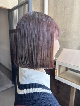 コモン ヘア デザイン(COMMON hair design) 切りっぱなしボブ