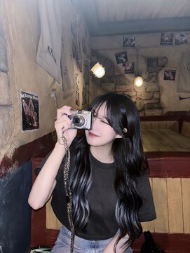 アンク クロス 新宿店(ANKHCROSS) ブルーメッシュロング @kasumistgram アンククロス新宿