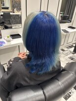 ゼノ(Xeno)&nbsp;ブルー×ホワイトシルバーデザインカラー