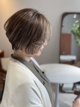 ルッチ 立川(LUCCI) 【前迫 隆志】highlight ぼかし ショート