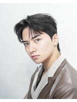 セリ(ceri)&nbsp;シースルーマッシュダウンパーマセンターパートシャドウパーマ