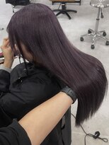 ウル 岡山駅店(ULu.)&nbsp;ブリーチカラー　ロイヤルパープル