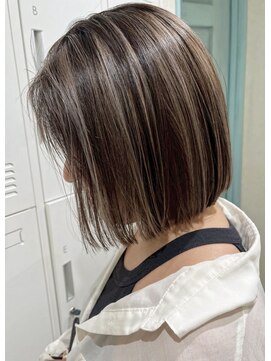 キャパ(CAPA) デザインブリーチカラー(下北沢/ブリーチカラー/ダブルカラー)