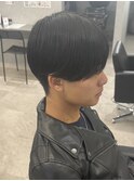 MEN’S HAIR/波巻きツイストスパイラル/リバースセンターパート