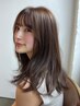  春の透明感カラー＋似合わせカット｜茅ヶ崎駅/茅ヶ崎