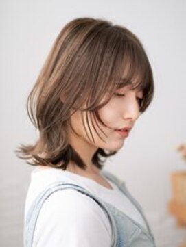 メル バイ ヘアサロン ニド(mer..by hair salon Nido) 外ハネくびれミディ☆顔周りレイヤー