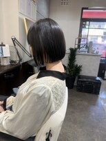 ムーブ(Moob)&nbsp;襟足スッキリ前下がりボブ【別府】