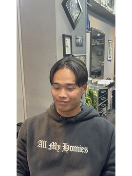 from 0287 ストレートパーマセンターパート