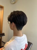 ティア ヘアデザイン(Theia hair design)&nbsp;センターパート　× マッシュ