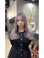 ラピス 大阪心斎橋店(Lapis)&nbsp;ミディアムレイヤー/ハイトーン／ラベンダー