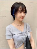 ショートヘア[表参道/原宿/ダブルカラー/ケアブリーチ]