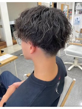 プログレス 仙台駅東口店(PROGRESS) Men'sスタイル/ツイストパーマ×アッシュブラック10代/20代/30代