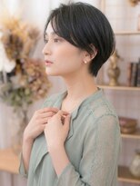 カバーヘア ブリス 北浦和(COVER HAIR bliss) オリーブグレージュ小顔ナチュラルショートマッシュウルフ30代c8