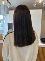クララジャパン ナベシマ(CLALA JAPAN Nabeshima) 縮毛矯正 質感ストレート 髪質改善カラー 顔まわり ブリーチ
