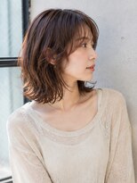 ドット ヘアー ジェム(dot.hair gem)&nbsp;くびれボブ/ニュアンスパーマ/外ハネボブ
