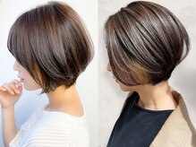 ケーズヘアー 津田沼SHORE店(K's Hair)の雰囲気（白髪を隠さず、活かす白髪染めでナチュラルにカバー【ショート】）