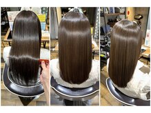 髪質改善ヘアエステ フランネル 経堂(Flannel)の雰囲気（雨にも負けない”ツヤ髪ストレート”は、ぜひお任せください！）