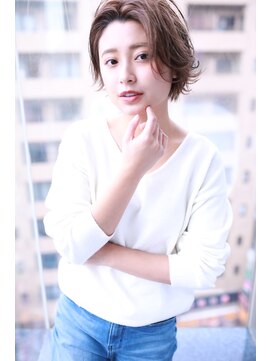 シーラス バイクラウドゼロ(Cirrus by Cloud zero) ノーバング小顔ショートアッシュ【Cirrus by Cloud zero】