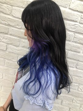 アンククロス 表参道(ANKH CROSS) パープルブルーグラデーション 【ANKH CROSS 表参道)