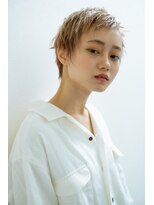 ルーディヘアーブランド(Ludi hair Brand) LUDI HAIR 羽曳野】 ベビーバング3Dカラーショート