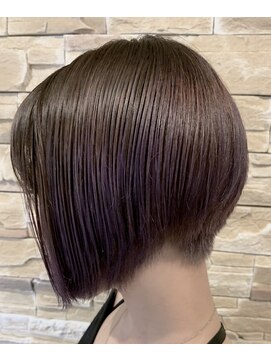 ラナシエン (RanaCien) ○RanaCien○イケダ モード刈り上げ前下がりボブ