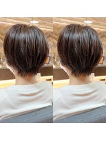 ネオリーブ モカ 川崎チネチッタ店(Neolive mocca)&nbsp;大人かわいい小顔ひし形ショートボブ30代40代50代川崎