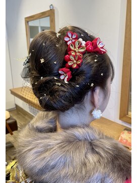 小さな美容室 ハナ(hana) 成人式、、、新日本髪☆