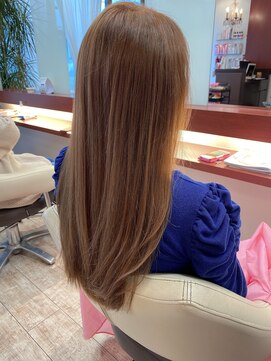 マーリャヘアー(mallia hair) ミルクティーベージュ