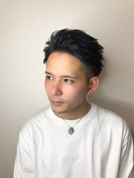 クレオ 片江店(CREO) リバーススタイルメンズカットサイド刈り上げビジネススタイル