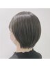 【くせが気になったら】前髪縮毛矯正+デザインカット　￥6980