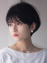 サーカス バイ ビュートリアム 青山(CIRCUS by BEAUTRIUM)&nbsp;マッシュショート 大人可愛いショートヘア 艶カラー 30代40代