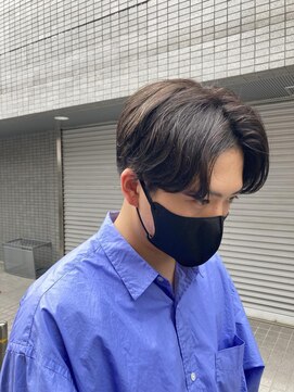 ペイジバイネオリーブ 吉祥寺店(Paige by Neolive) メンズ韓国ヘア#センターパート