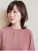 大人可愛いクビレセミロング/レイヤーロング/ニュアンスカラー