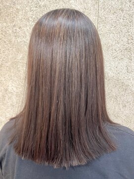 ガーディナ(Gardina) 透明感ココアブラウン 切りっぱなし 【和田町・上星川】30代40代