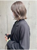 ダブルカラー×オリーブベージュ ヘルシースタイル