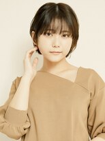 オンク 新宿(onk)&nbsp;黒髪/グレーベージュ/レイヤーロング/前髪パーマ[新宿駅]