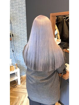 エンカウントバイマハロ 千葉(encount by mahalo) white purple × black