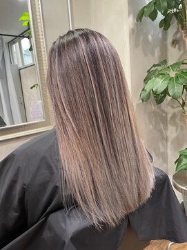 ヘアプレイスソル (HAIR PLACE SoL) ハイライト ミルクティーベージュ