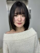 ハウ 心斎橋(how)&nbsp;ロング/顔周りレイヤー/レイヤーカット/艶カラー/トリートメント