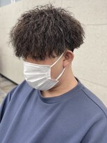 スターズ 柏(STARS)&nbsp;マッシュ　ツイスパ　爽やか　スタイリング簡単　ベージュ　束感