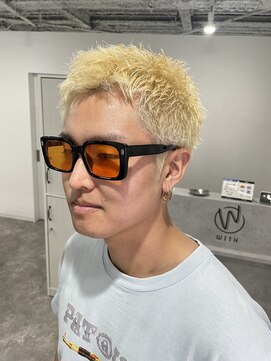 ウィズ(WITH) ベリーショートブロンド