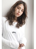 センターパート大人ウェーブ☆