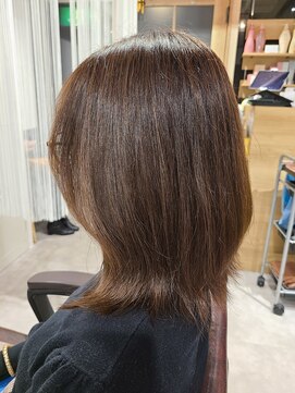 スパークル センター南(Sparkle) 後れ毛が可愛いレイヤースタイル