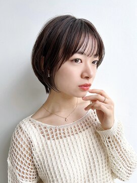 トルネード(TORNADO) 大人ショートボブひし形丸み丸顔絶壁レイヤーボブK20241012