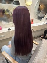 ラビス クローバー(Lovis clover)&nbsp;『ゆうあ』ラベンダーピンク♪♪魅力倍増カール/セミディ